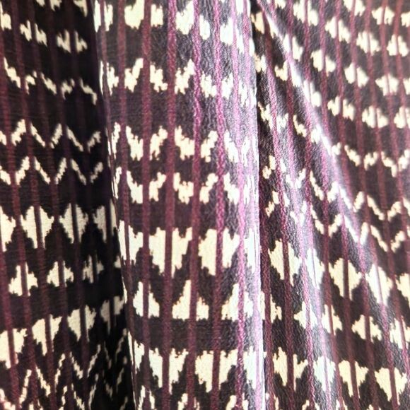 Ulla Johnson Pure Silk Batik Tribal Print Blouse US Women's Size 2 - Picture 2 of 4